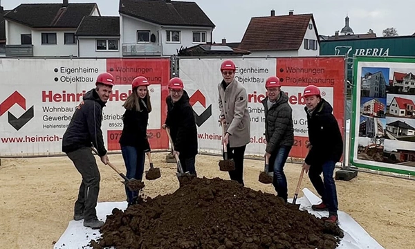 Spatenstich Zoeppritz-Quartier, Bolheim
