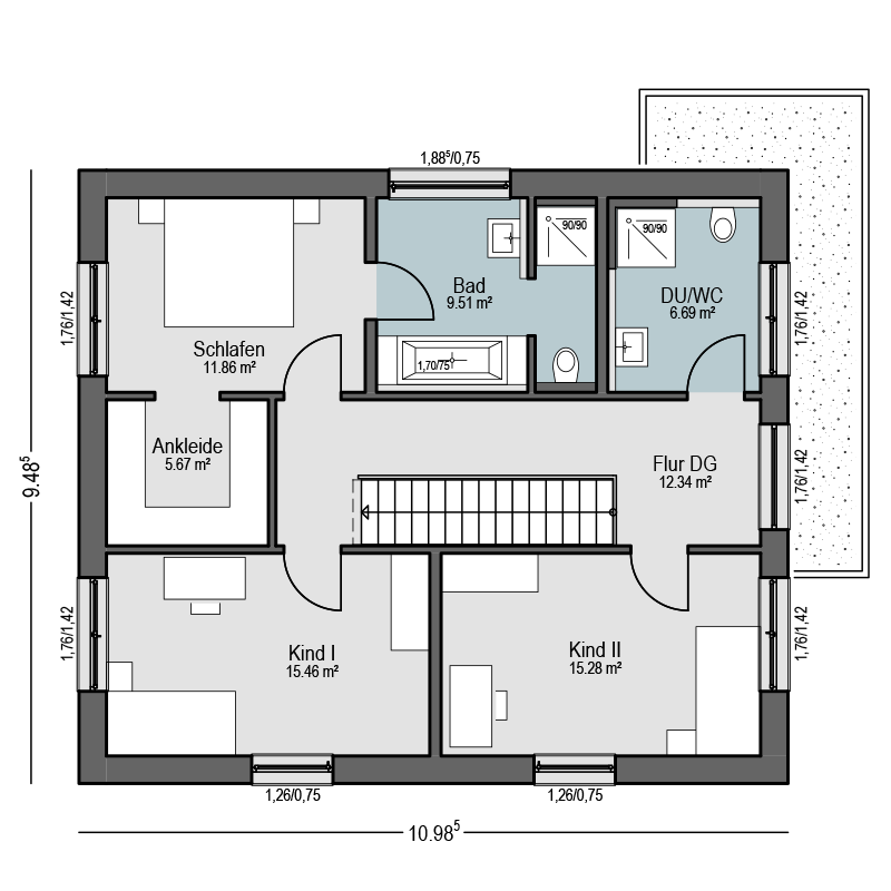 Dachgeschoss