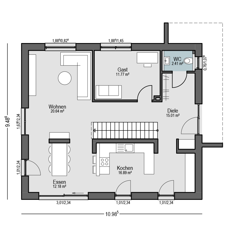 Erdgeschoss